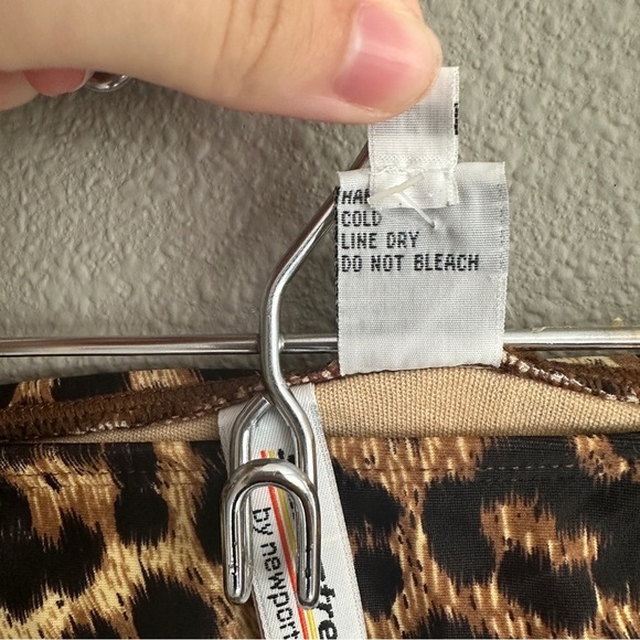 NWT Vintage Sun Streak Leapord High Leg Swim Bottoms - Picture 4 of 9